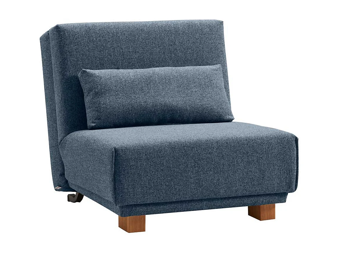 Sessel zum Schlafen Blau Stoff