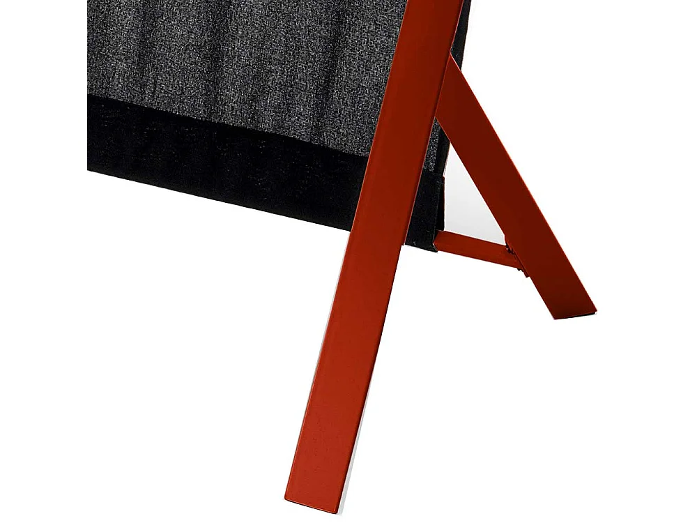 PC Tisch in Weiß Rot