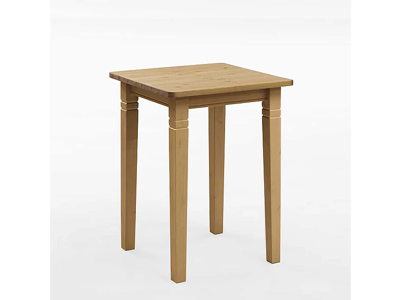 Bartisch aus Kiefer Massivholz 80 cm breit