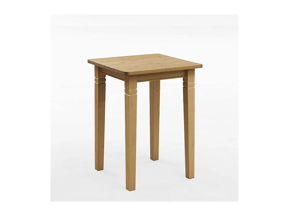 Bartisch aus Kiefer Massivholz 80 cm breit