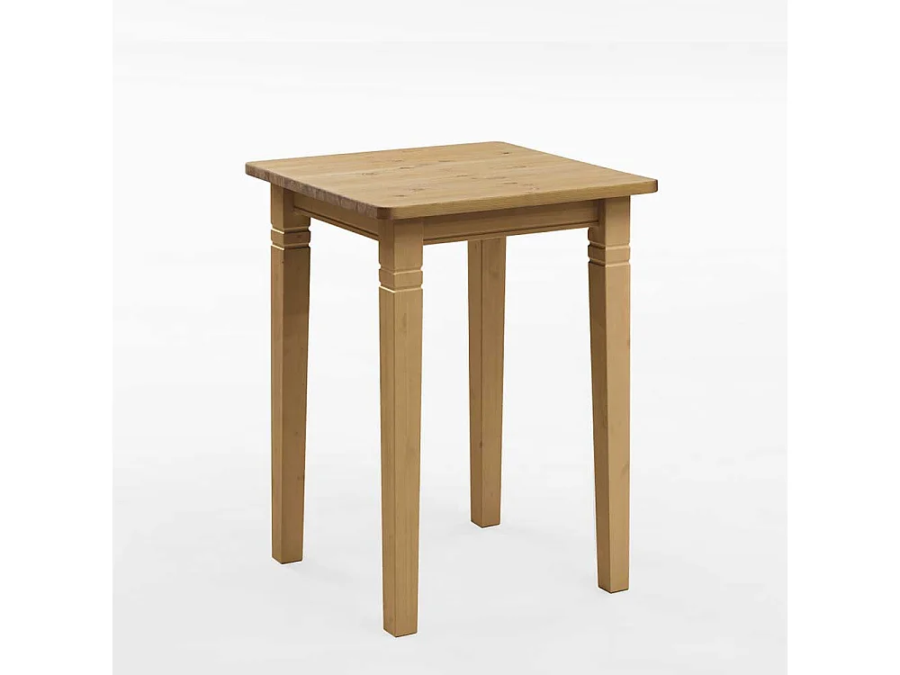 Bartisch aus Kiefer Massivholz 80 cm breit