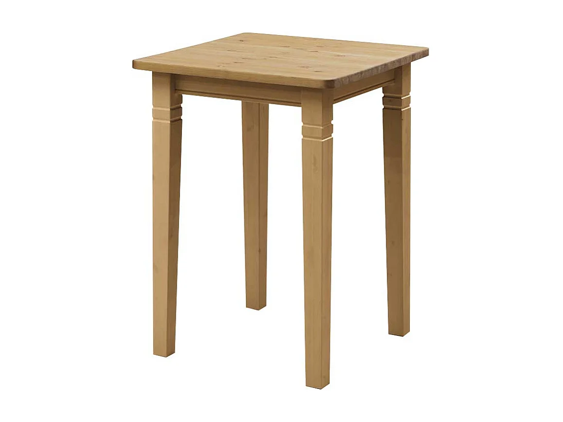Bartisch aus Kiefer Massivholz 80 cm breit