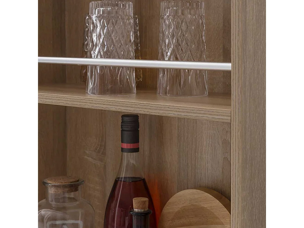 Tresentisch Küche in Sonoma-Eiche Holzoptik 108 cm hoch