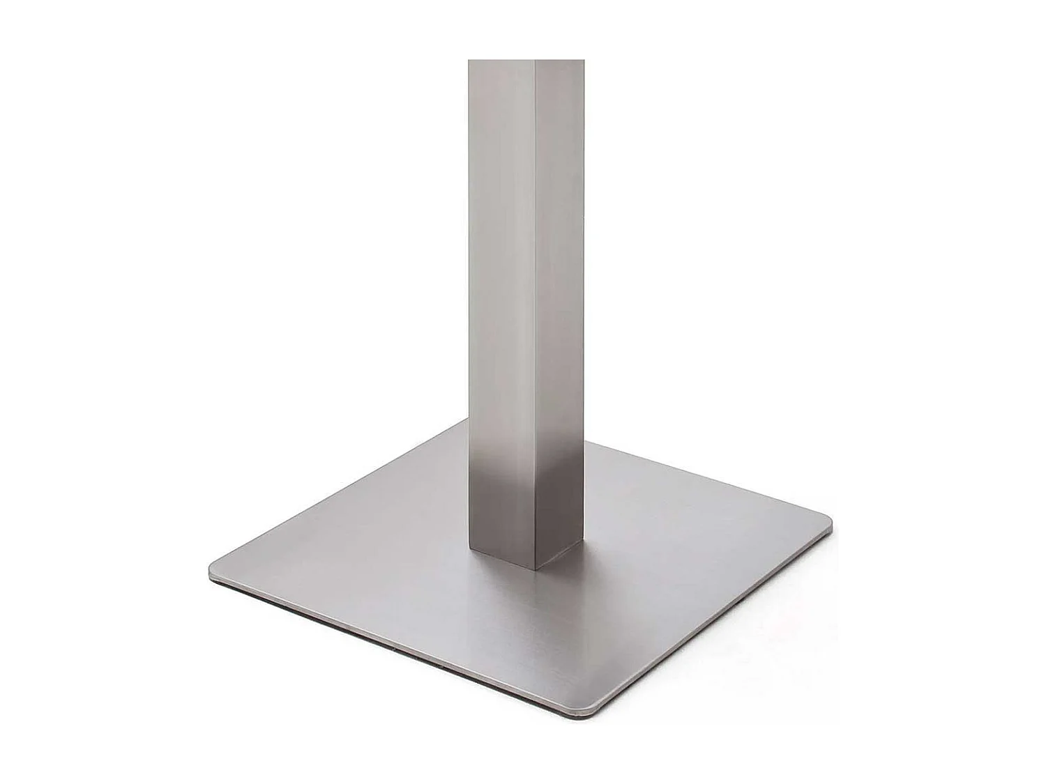 Glas Bartisch mit Keramik beschichtet in Marmor Optik Edelstahl