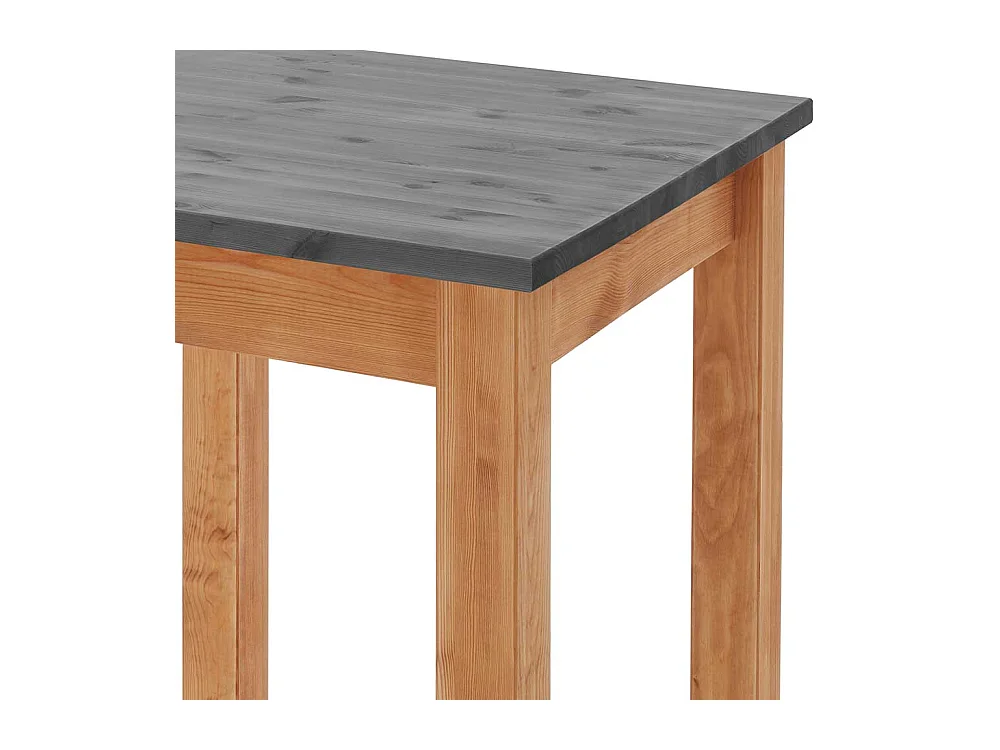 Landhausstil Bartisch aus Kiefer Massivholz 103 cm hoch