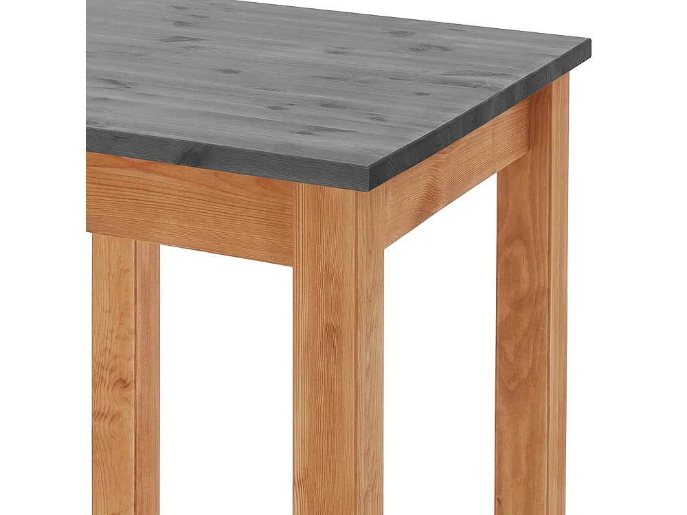 Landhausstil Bartisch aus Kiefer Massivholz 103 cm hoch