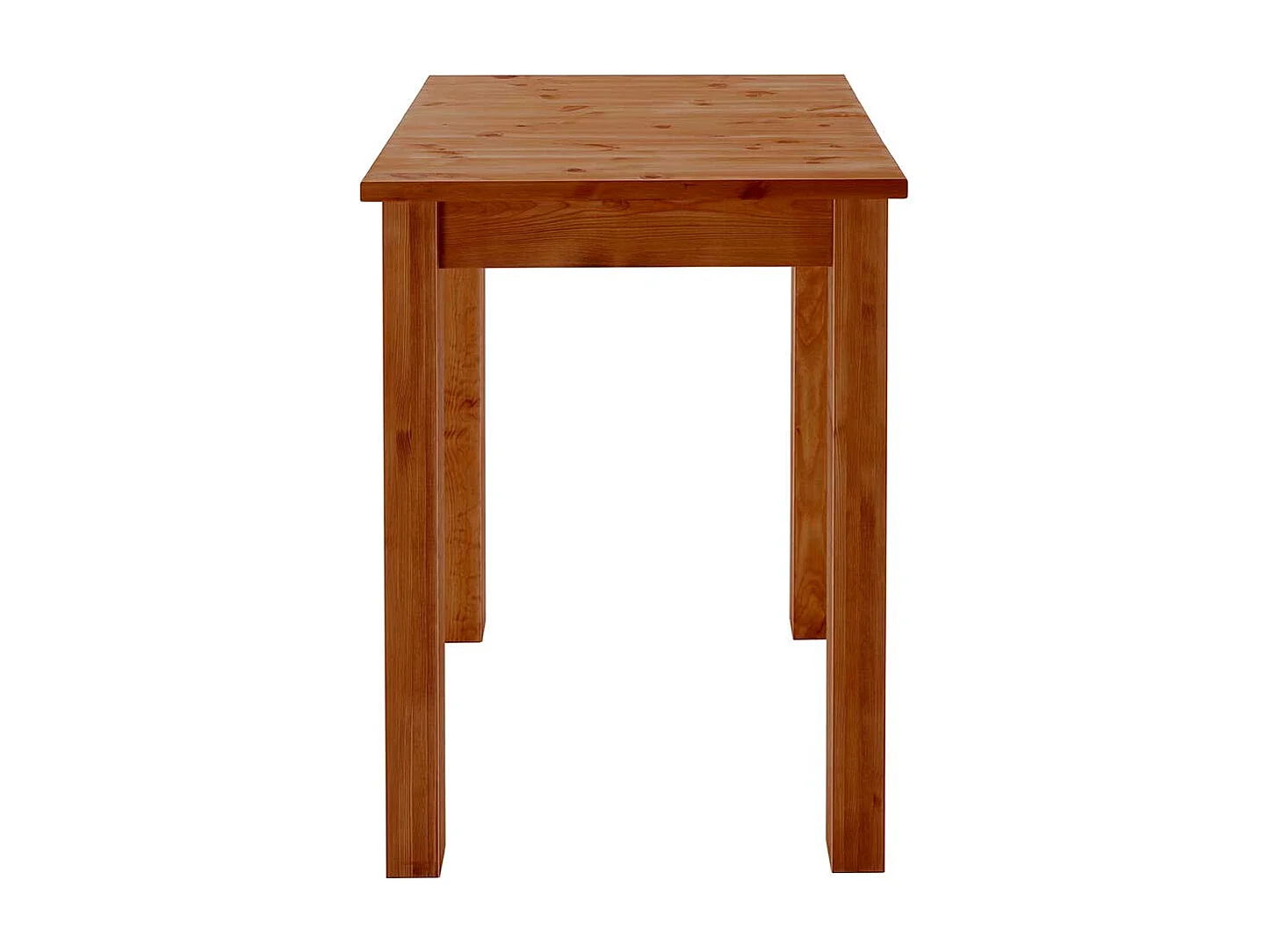 Massivholz Bartisch im Landhausstil Kiefer Bernsteinfarben