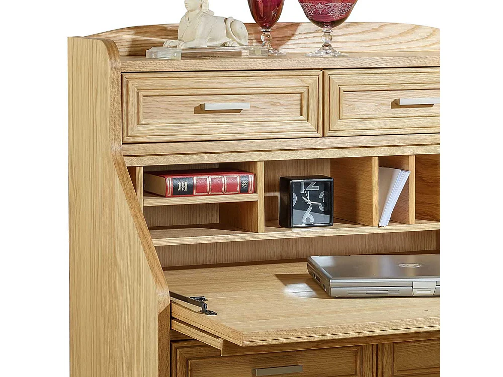 Sekretär im Landhausstil Eiche furniert