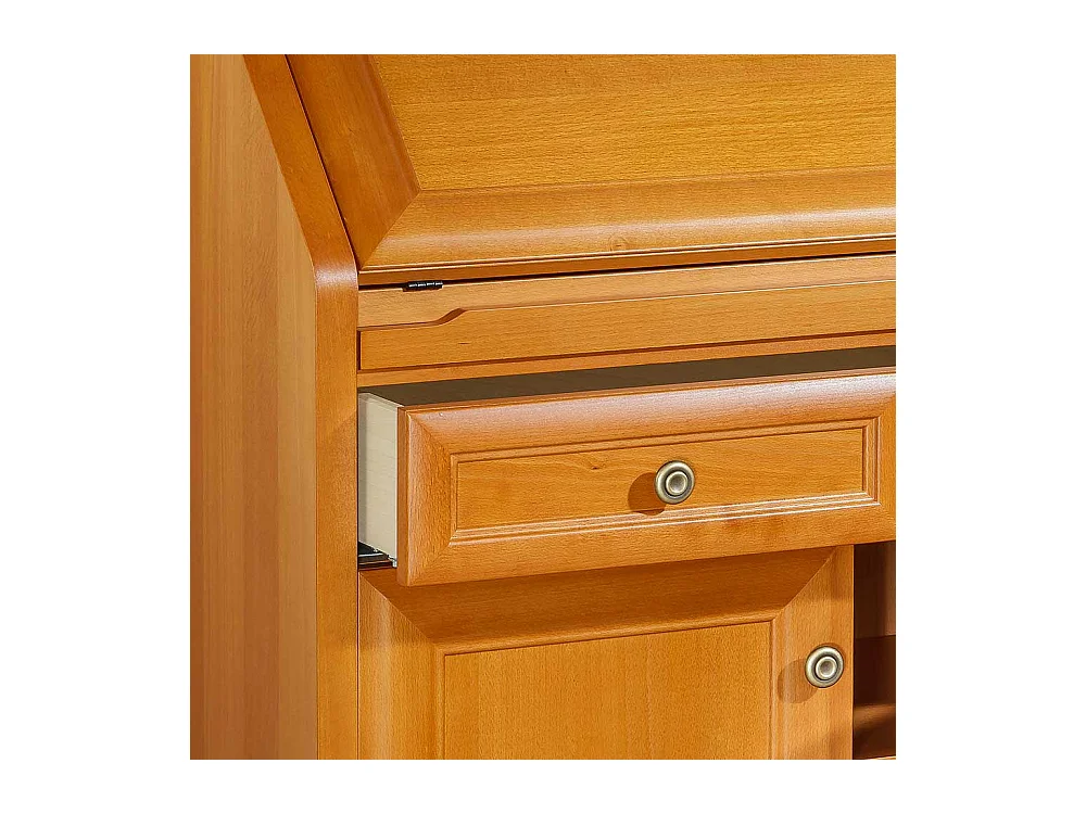 Sekretärschrank mit Kirschbaum furniert klassischen Design