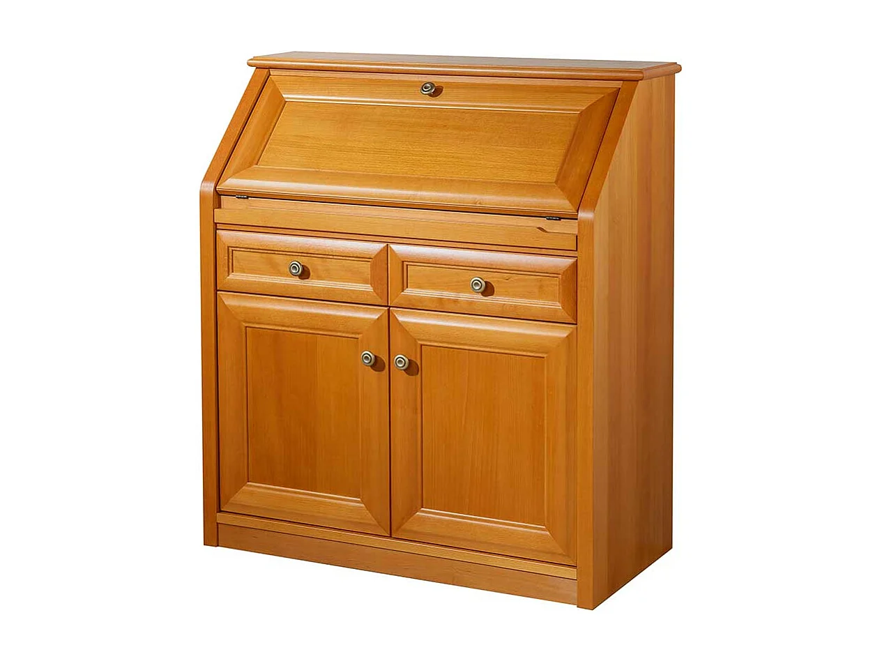 Sekretärschrank mit Kirschbaum furniert klassischen Design