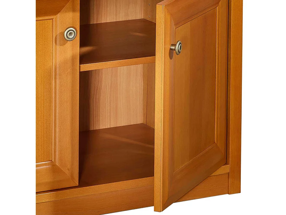 Sekretärschrank mit Kirschbaum furniert klassischen Design