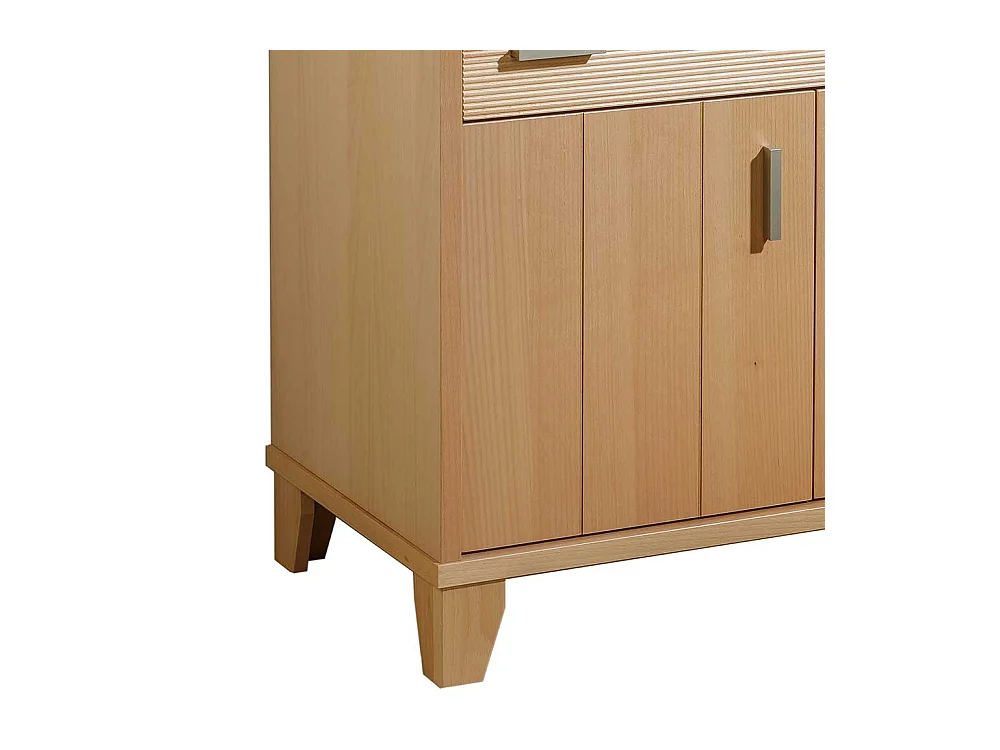 Sekretär aus Buche Massivholz 155 cm hoch