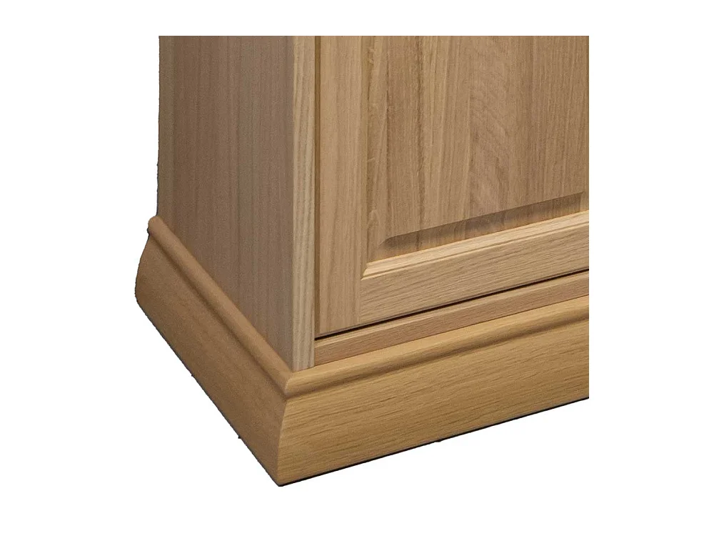 Home Office Sekretär Eiche teilmassiv Schreibklappe