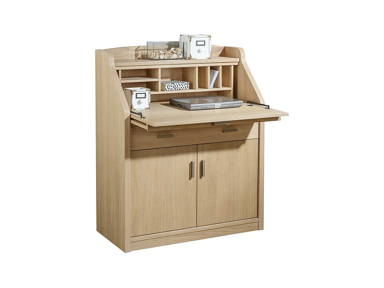 Sekretär mit Eiche furniert Made in Germany