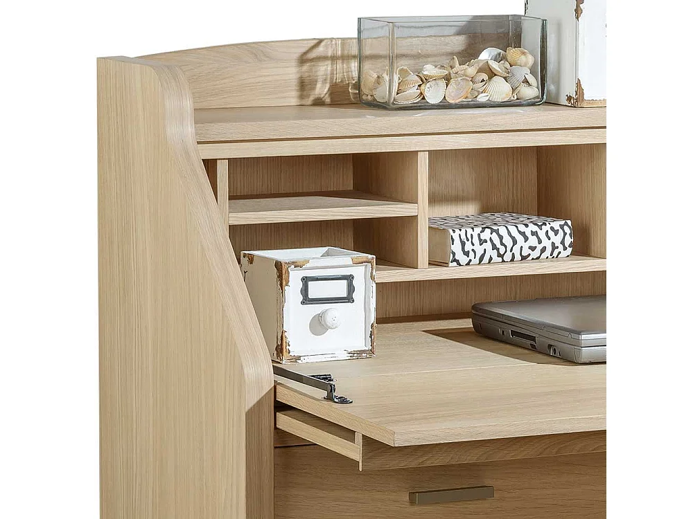 Sekretär mit Eiche furniert Made in Germany