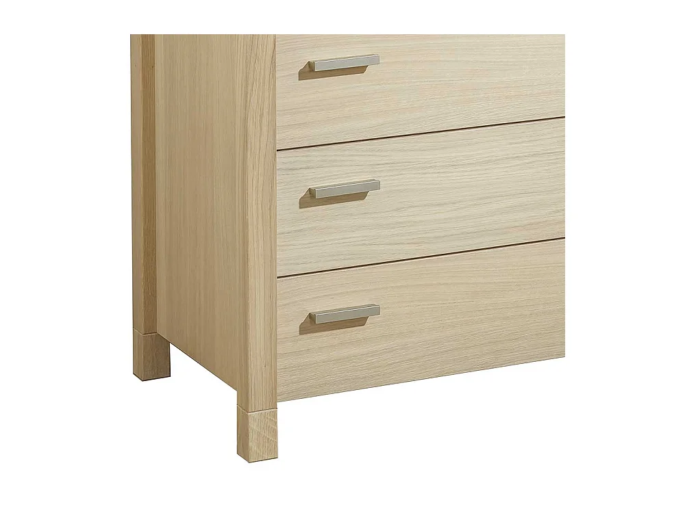 Sekretär in Eiche Bianco 85 cm breit