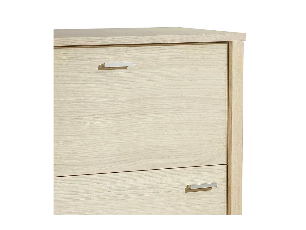 Sekretär in Eiche Bianco 85 cm breit