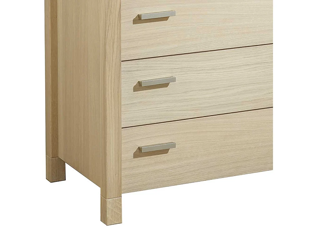 Sekretär in Eiche Bianco 85 cm breit