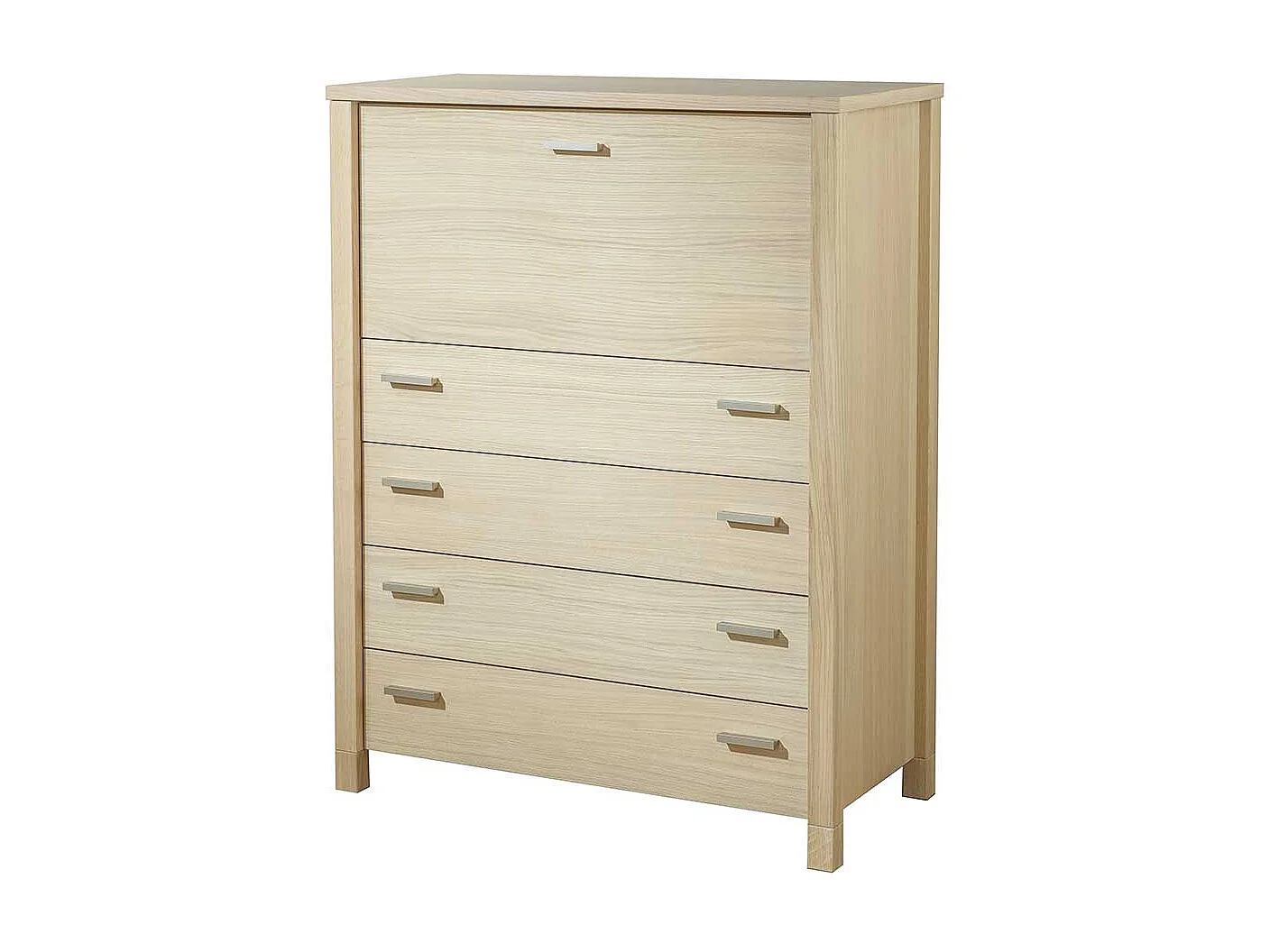 Sekretär in Eiche Bianco 85 cm breit