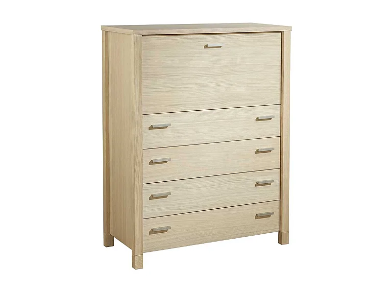 Sekretär in Eiche Bianco 85 cm breit