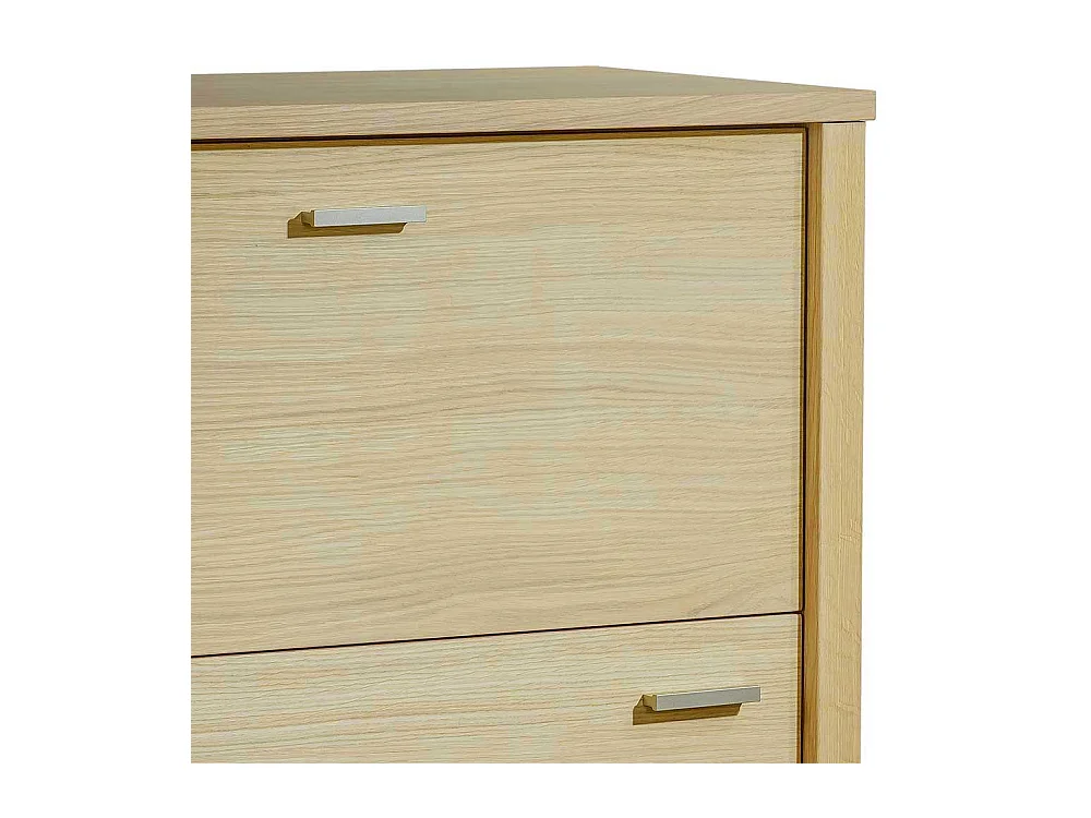 Schreibsekretär in Eichefarben 110 cm hoch