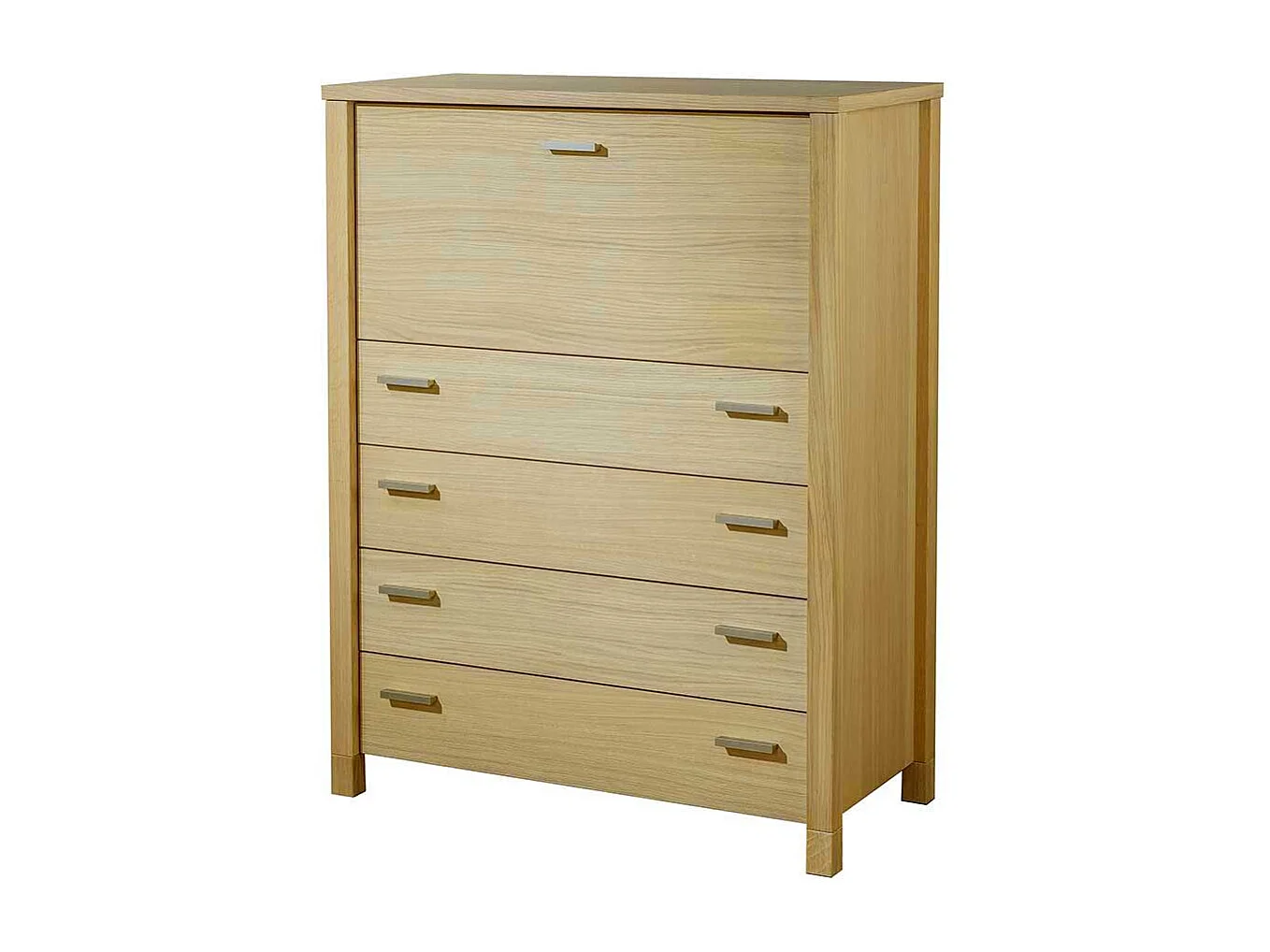 Schreibsekretär in Eichefarben 110 cm hoch