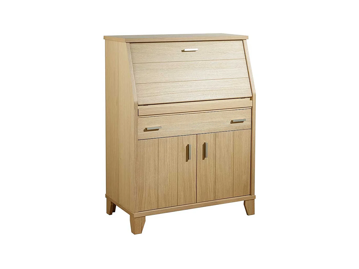 Holzsekretär mit Eiche furniert Made in Germany