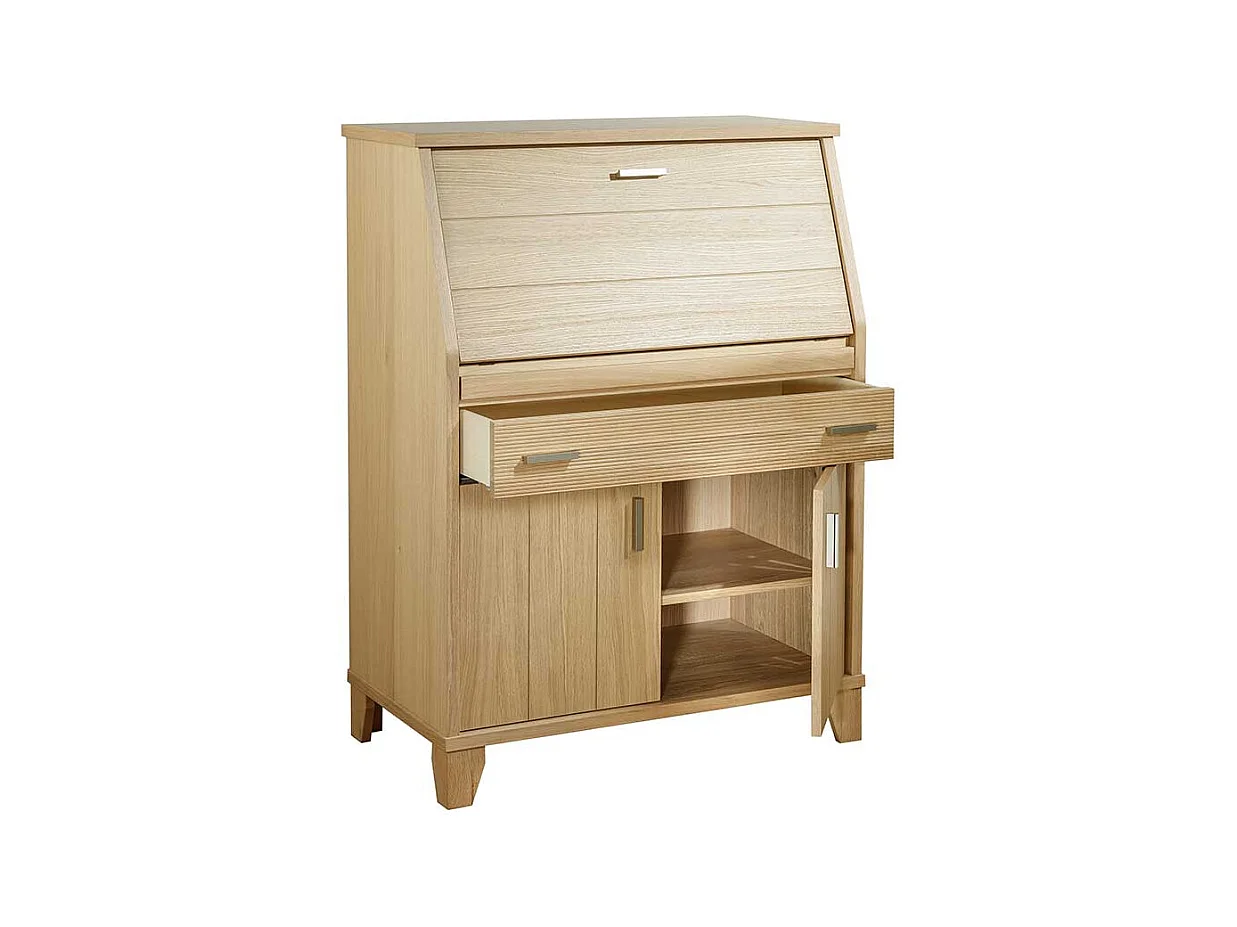 Holzsekretär mit Eiche furniert Made in Germany