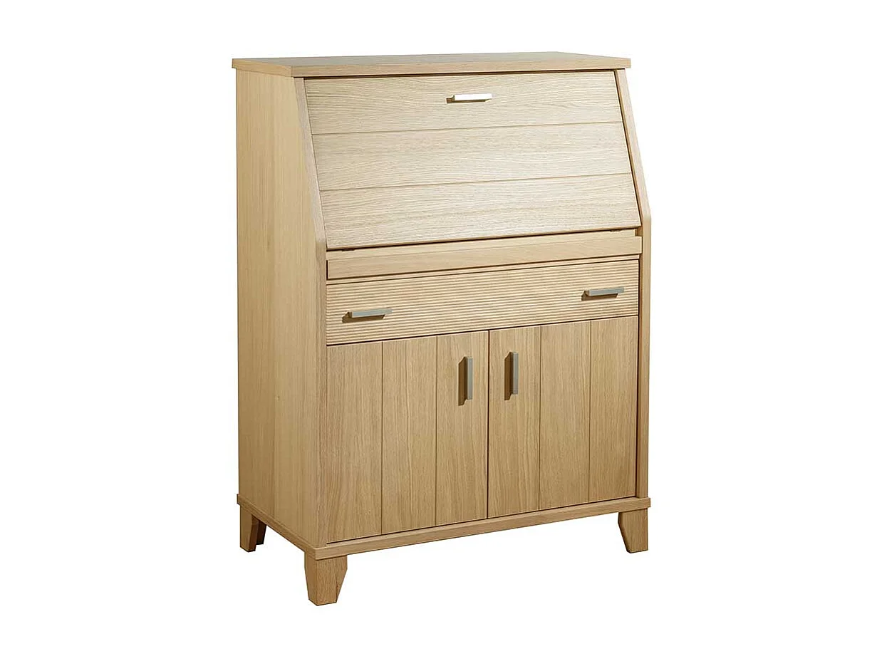 Holzsekretär mit Eiche furniert Made in Germany