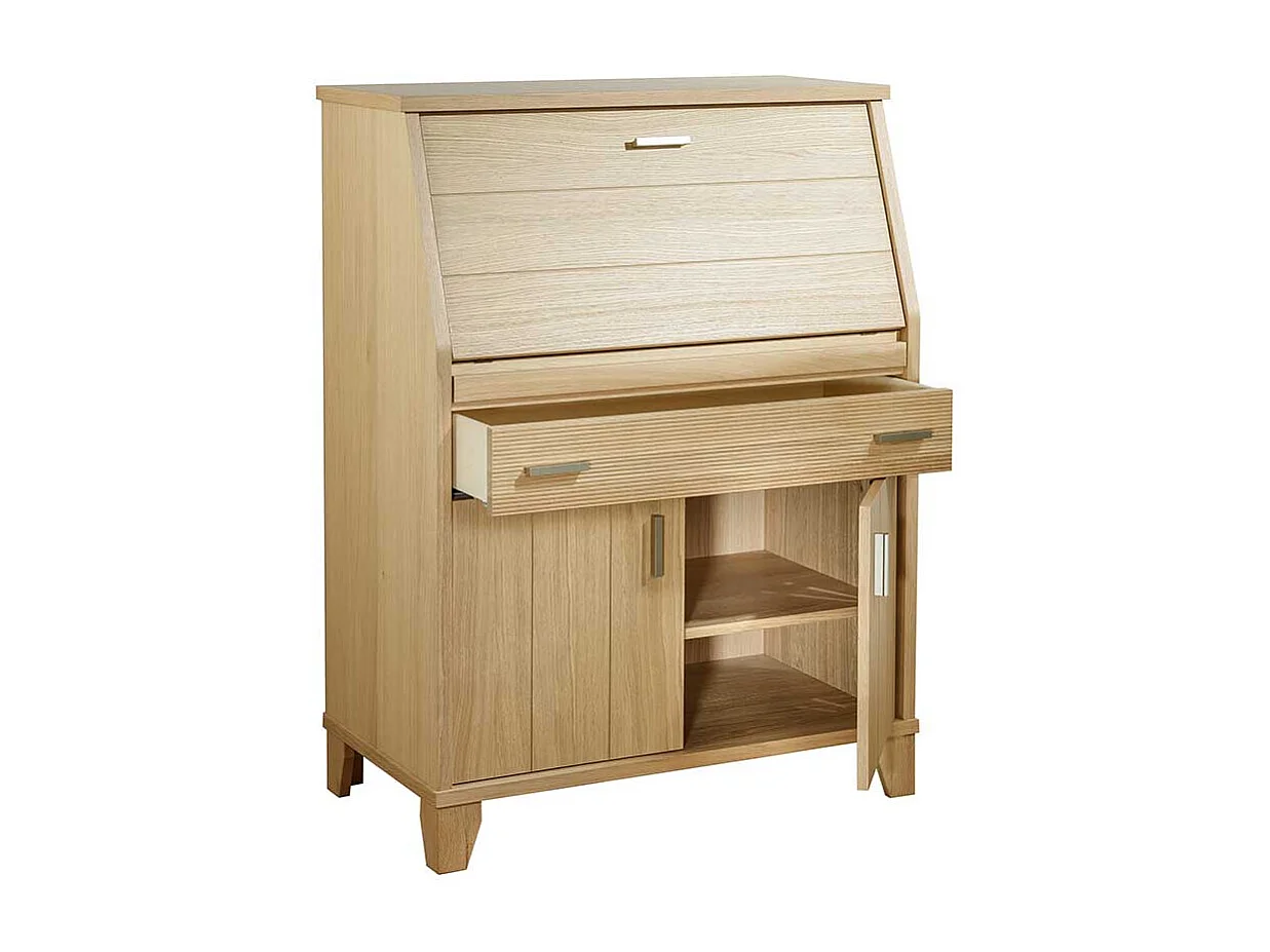 Holzsekretär mit Eiche furniert Made in Germany