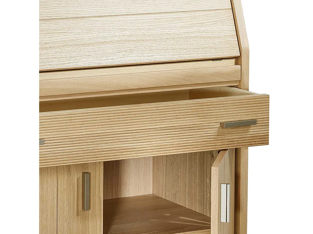 Holzsekretär mit Eiche furniert Made in Germany