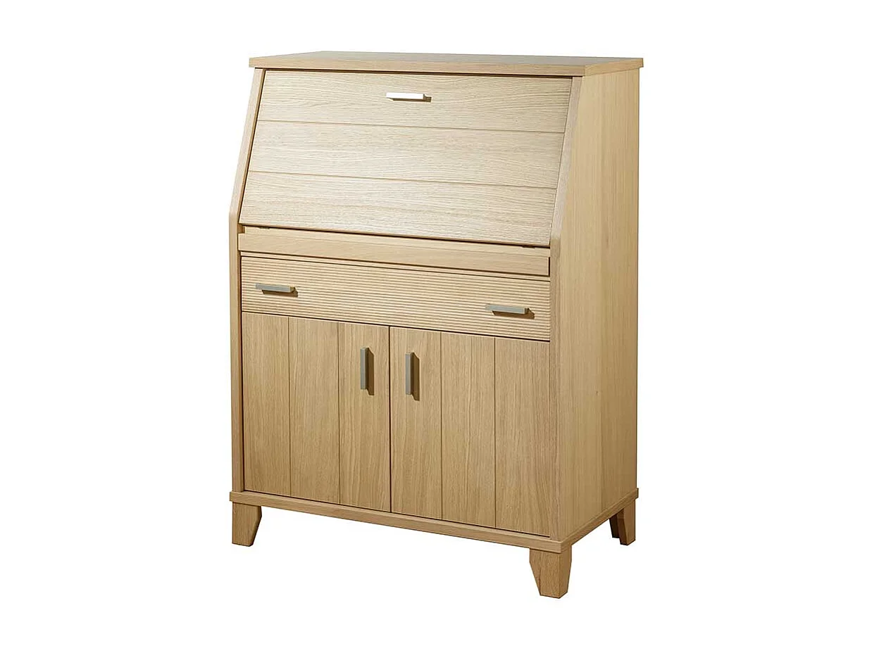 Holzsekretär mit Eiche furniert Made in Germany