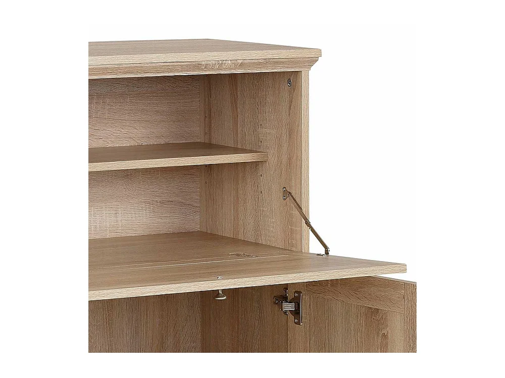 Schranksekretär in Eichefarben Landhausstil