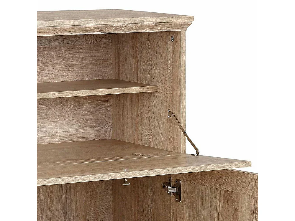 Schranksekretär in Eichefarben Landhausstil