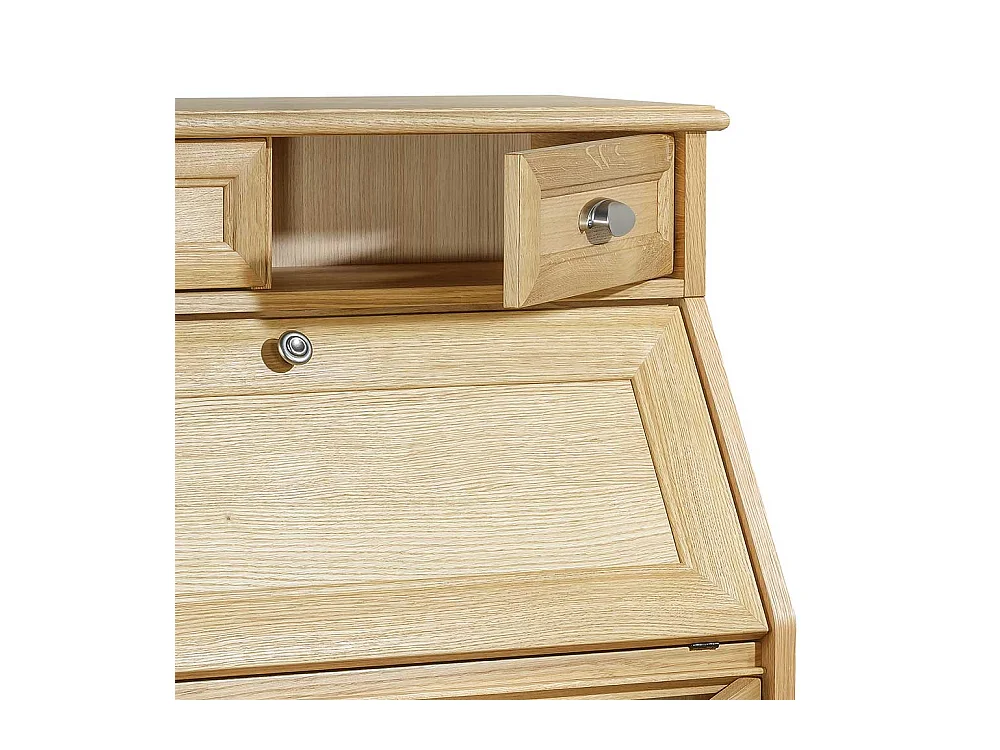 Schreibsekretär mit Eiche furniert klassischen Design