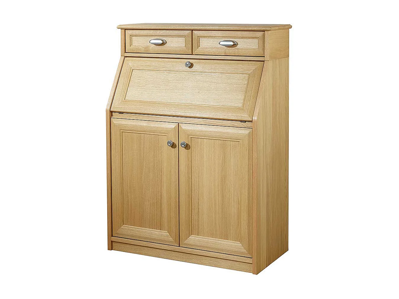 Schreibsekretär mit Eiche furniert klassischen Design