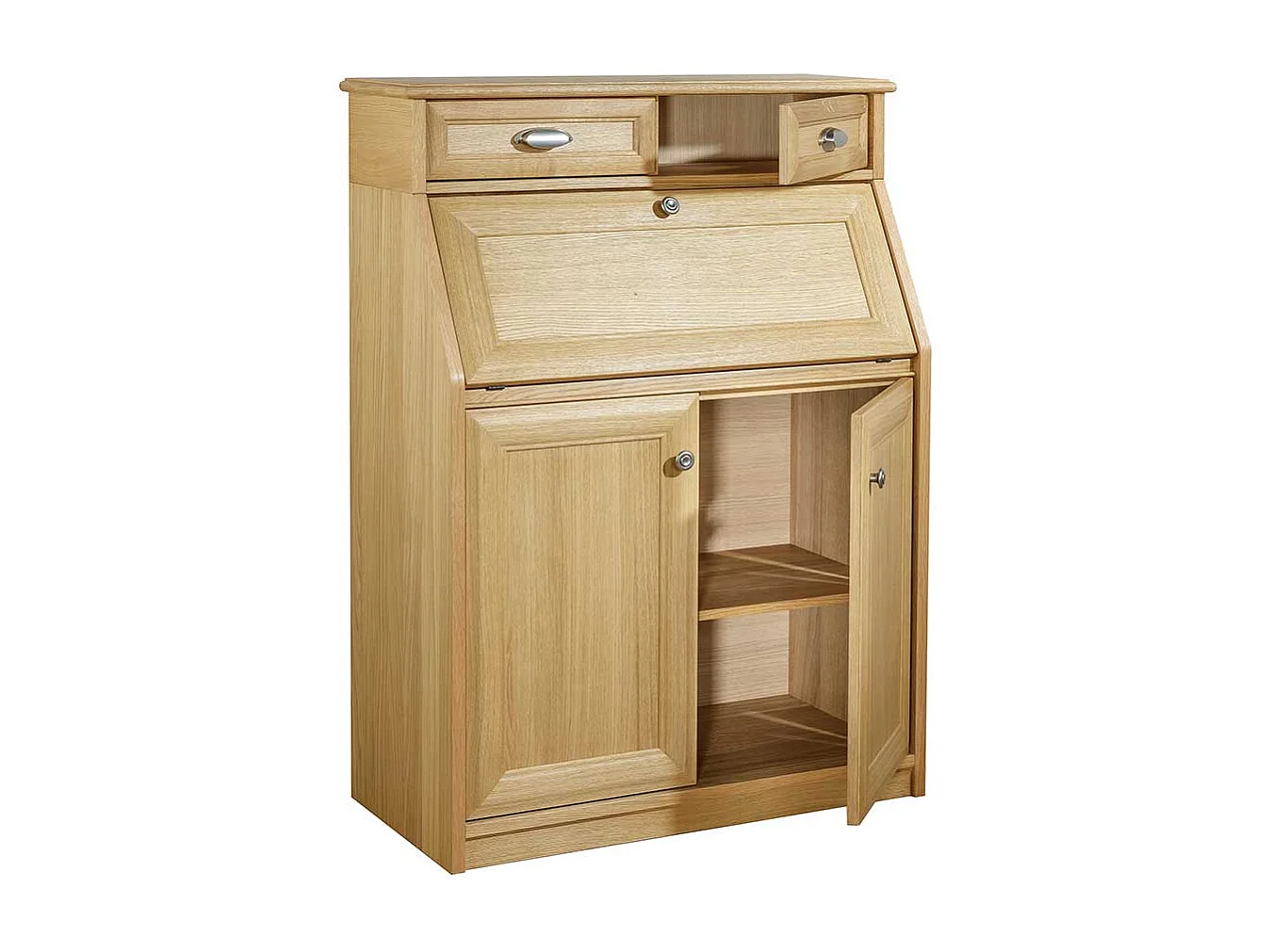 Schreibsekretär mit Eiche furniert klassischen Design