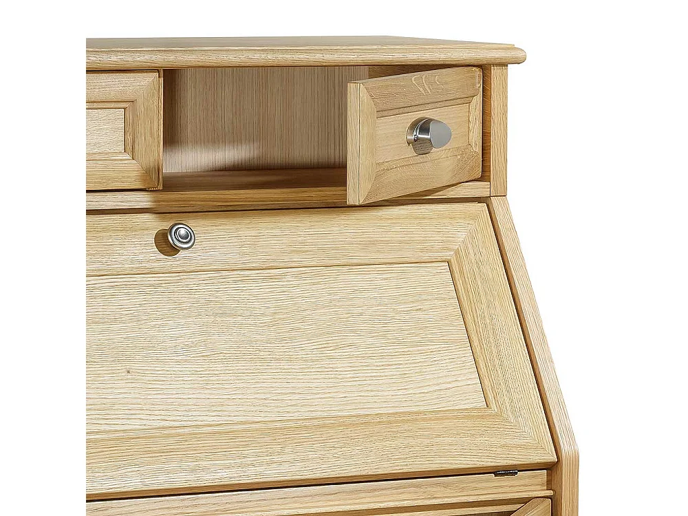 Schreibsekretär mit Eiche furniert klassischen Design