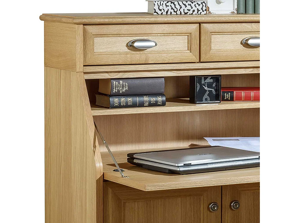 Schreibsekretär mit Eiche furniert klassischen Design