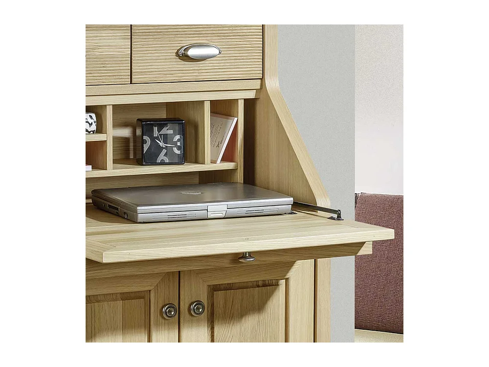 Schreibsekretär mit Eiche furniert Landhausstil