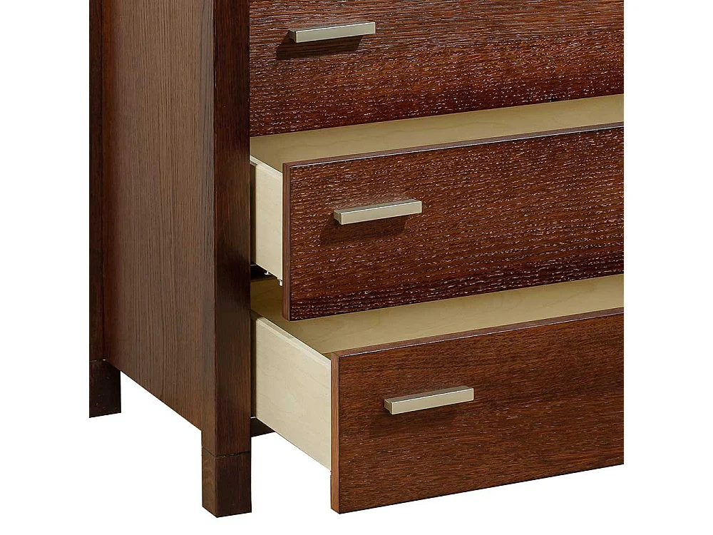 Schreibsekretär in Wengefarben vier Schubladen