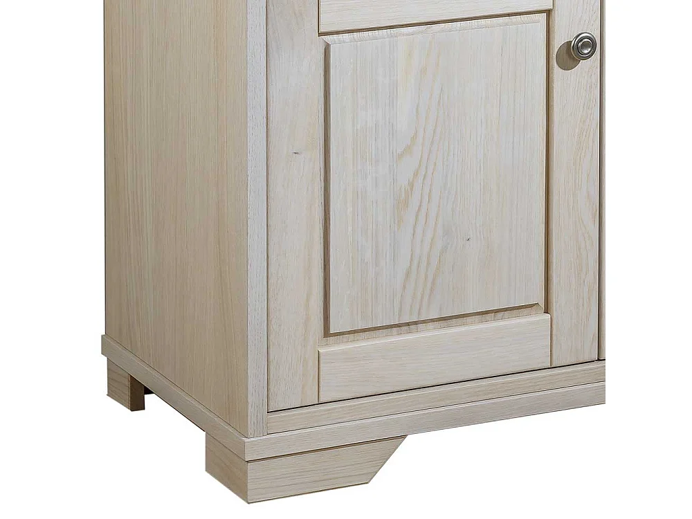 Schreibsekretär in Eiche White Wash Landhausstil