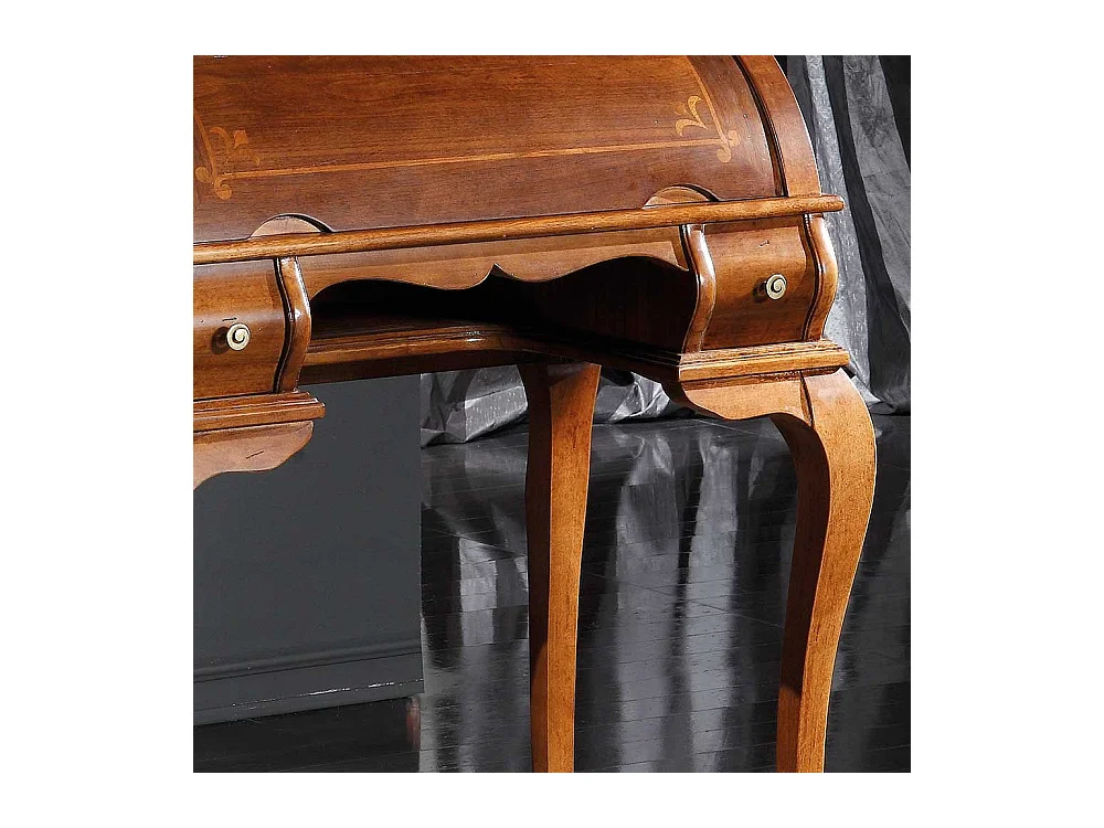 Schreibsekretär in Nussbaumfarben italienischen Design