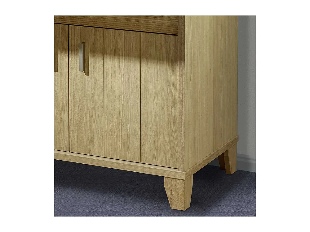 Schranksekretär mit Eiche furniert Made in Germany