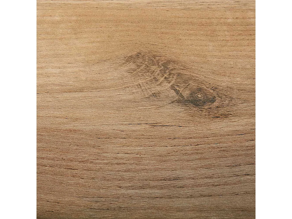 Winkelschreibtisch in Eichefarben Sicherheitsglas