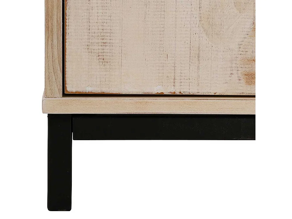 Standregal in Kiefer White Wash 180 cm hoch