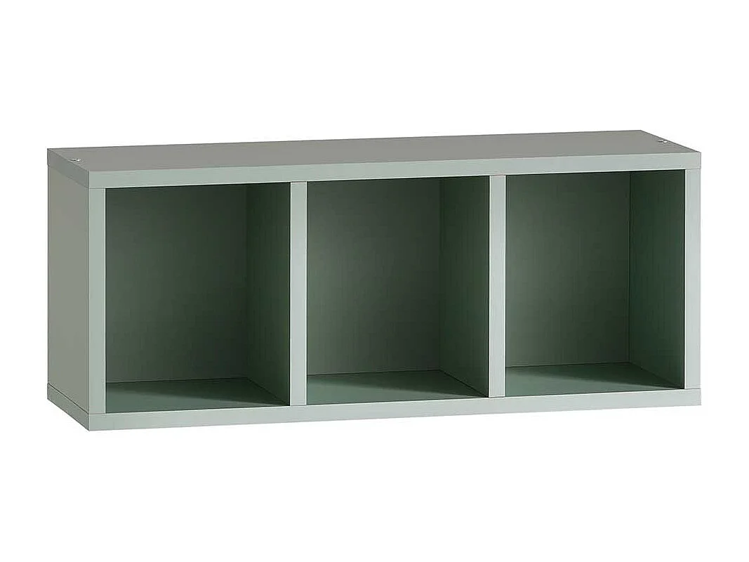 Wandhängeregal Bad in Graugrün Made in Germany