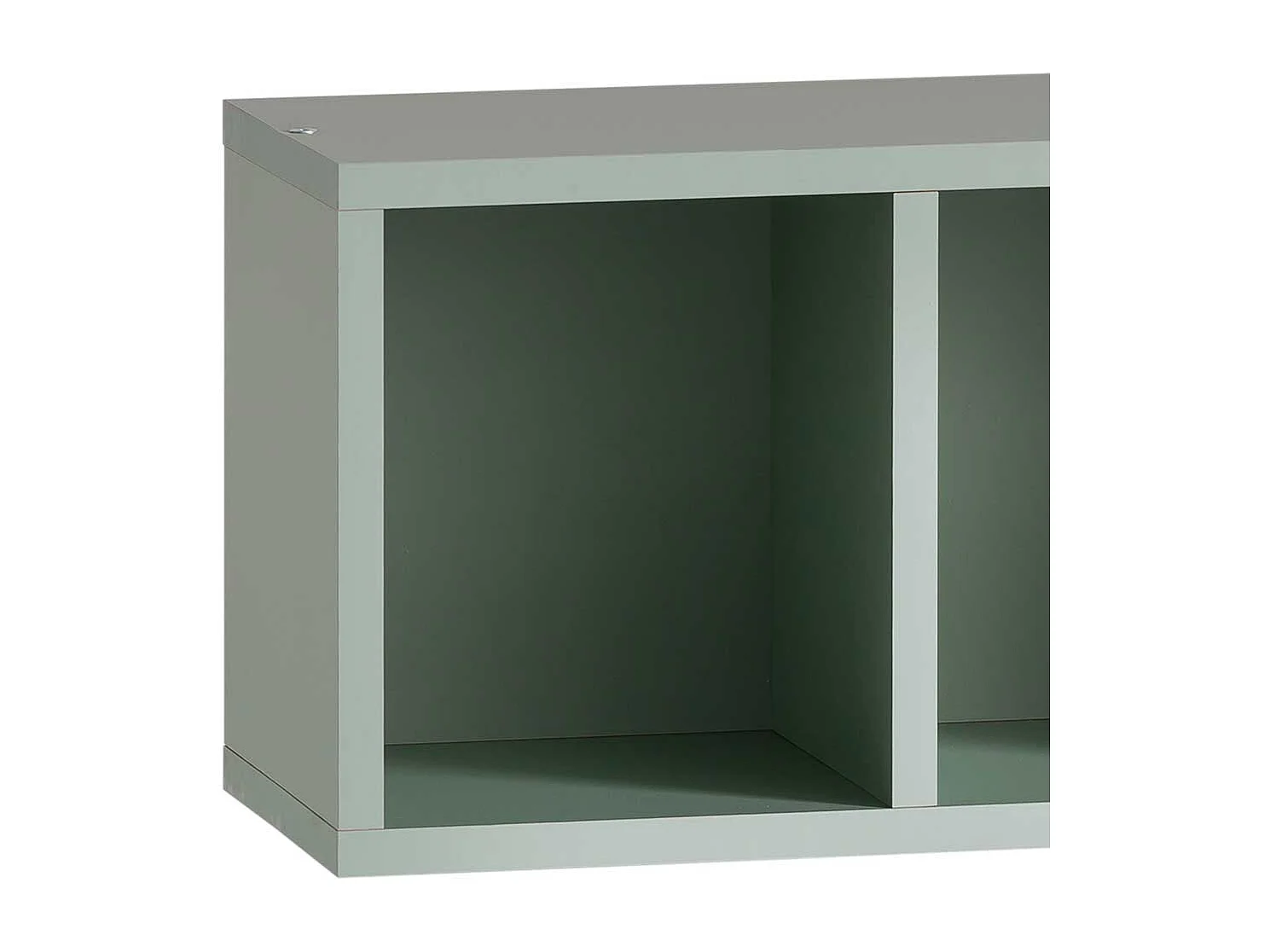 Wandhängeregal Bad in Graugrün Made in Germany