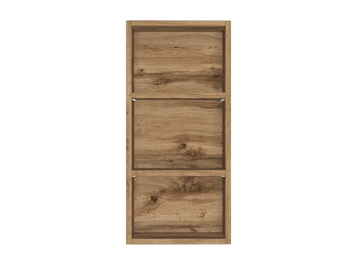 Badezimmer Regal in Wildeichefarben 30 cm breit