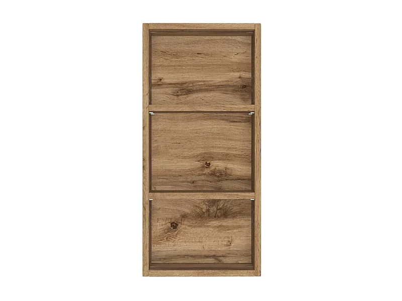 Badezimmer Regal in Wildeichefarben 30 cm breit